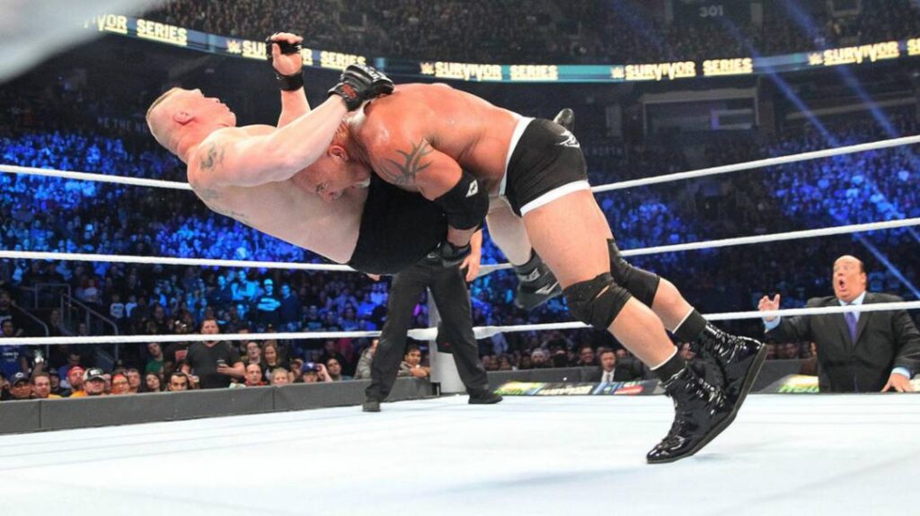 Survivor Series 2016 - The spear heard around the world, Lesnar vs Goldberg