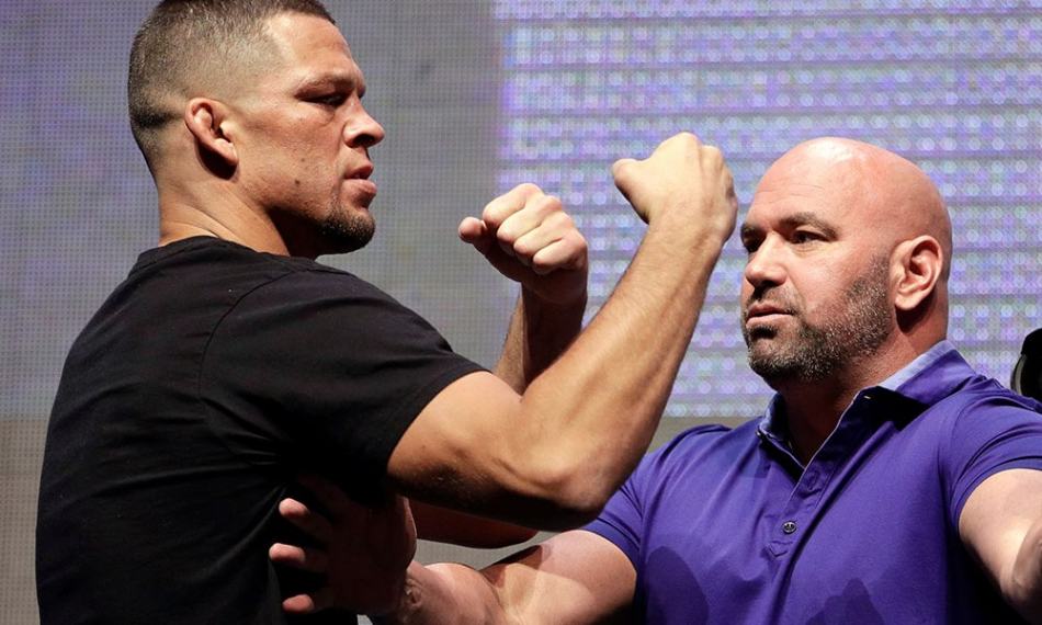 When did Nate Diaz leave the UFC?