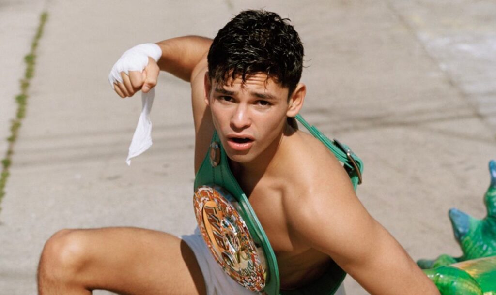 When did Ryan Garcia make his boxing debut?