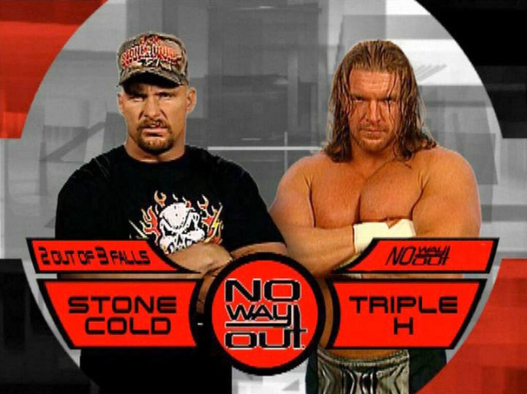 No Way Out 2001: Steve Austin vs Triple H - A Brutal Three Stages of Hell Encounter