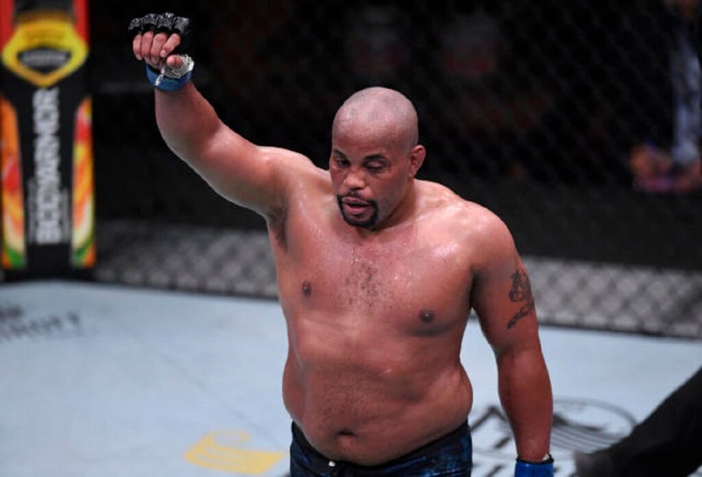 When was Daniel Cormier's last UFC fight?