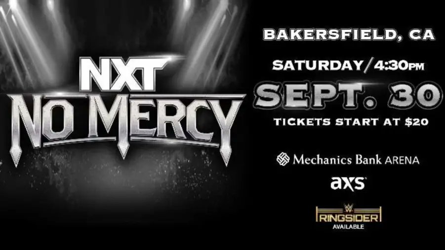 WWE NXT NO Mercy