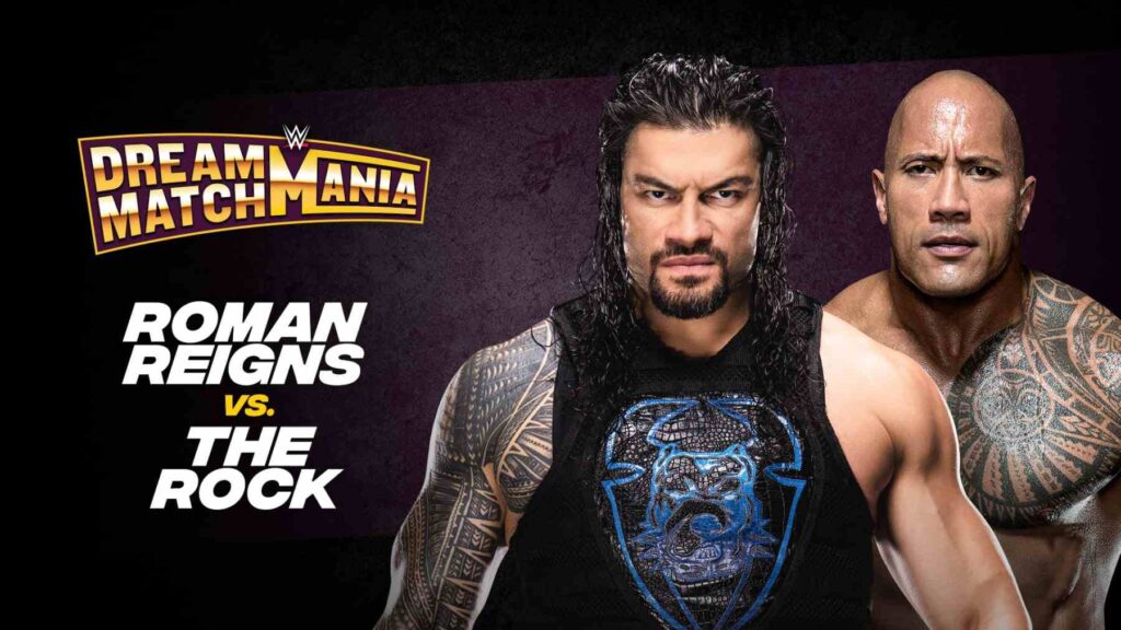 Roman Reigns vs The Rock